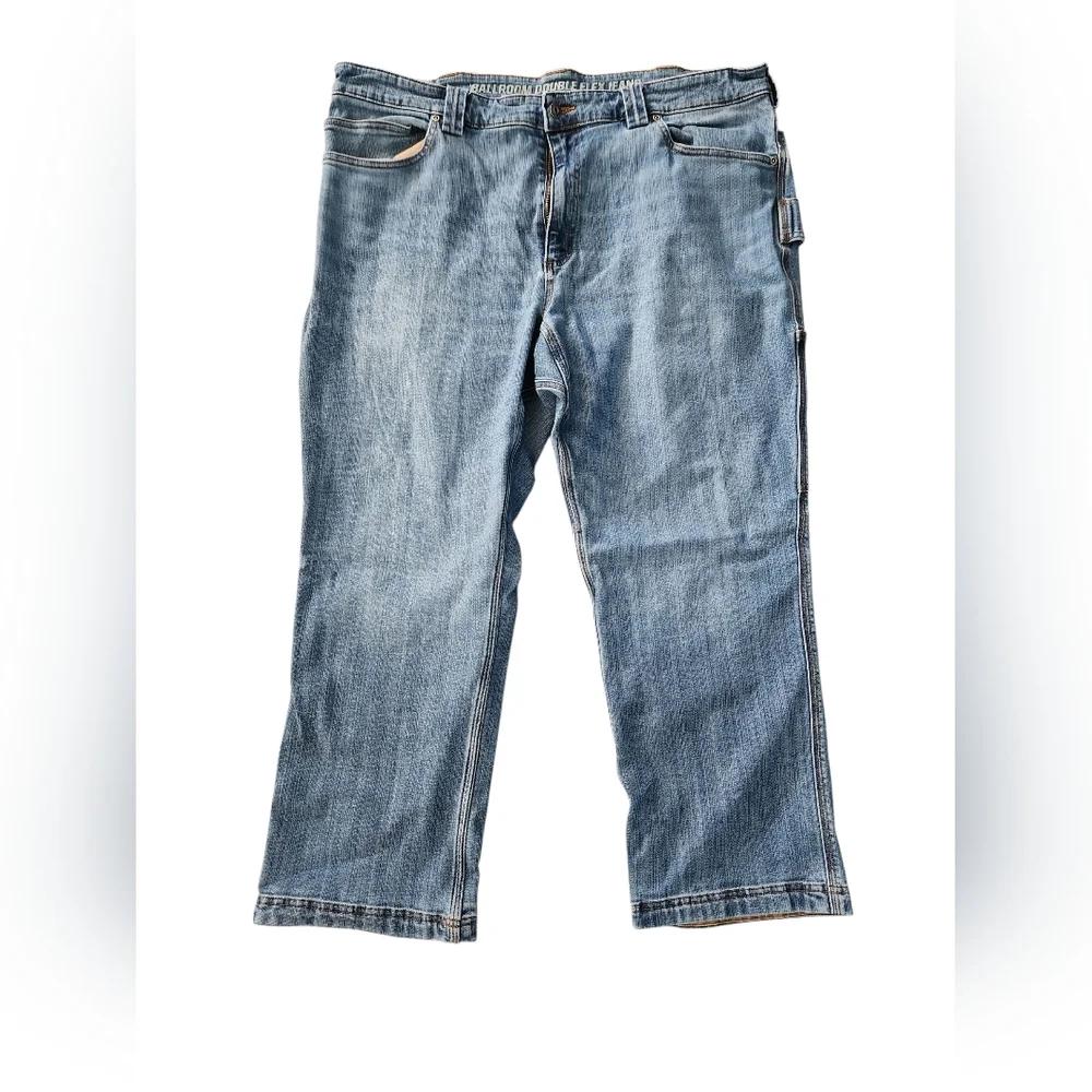 Duluth Mens 42x28 Ballroom Double Flex Carpenter Jeans - Picture 3 of 9